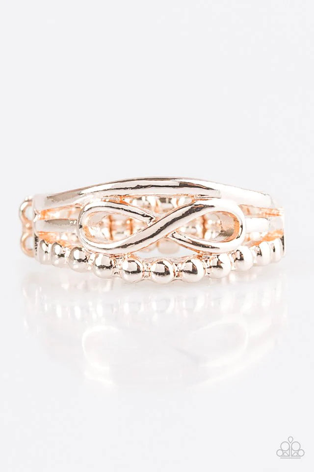 Anillo Paparazzi ~ Infinite YOU-niverse - Oro rosa