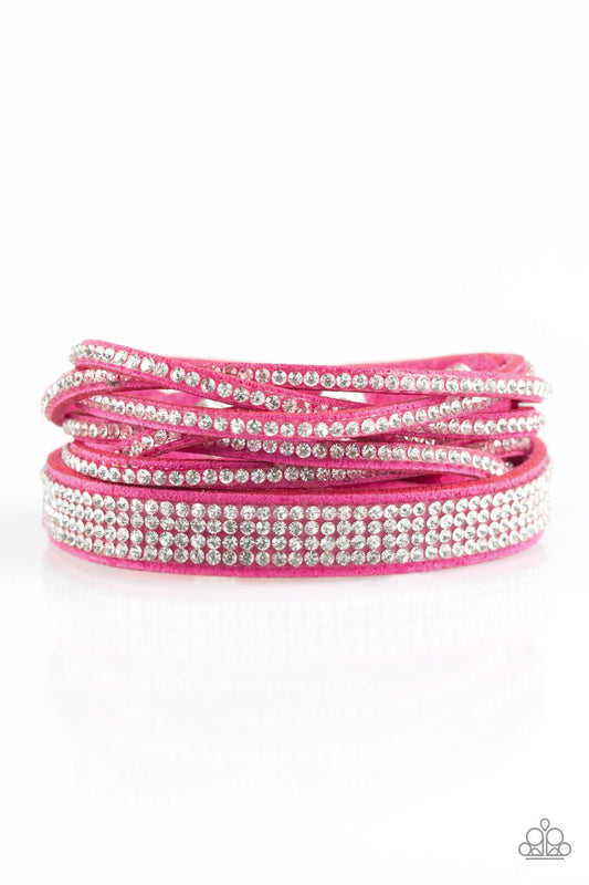 Paparazzi Bracelet ~ Taking Care Of Business - Pink