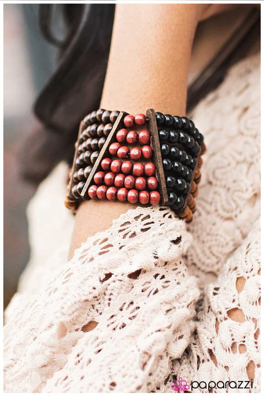 Pulsera Paparazzi ~ ¡Cuenta conmigo! - Multicolor