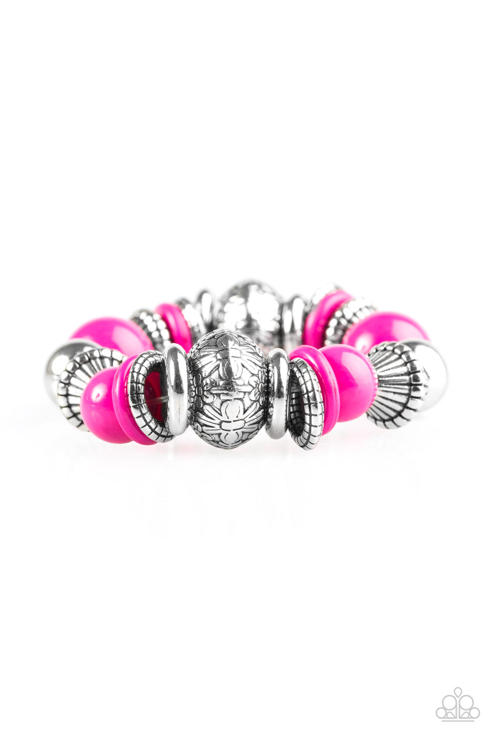 Pulsera Paparazzi ~ Aprovecha la temporada - Rosa