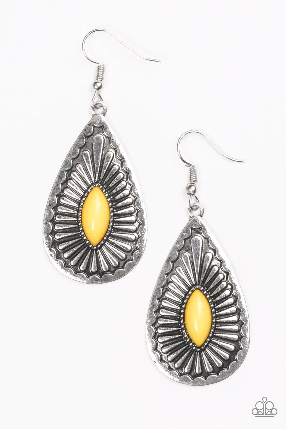 Paparazzi Earring ~ Wild Wilderness - Yellow