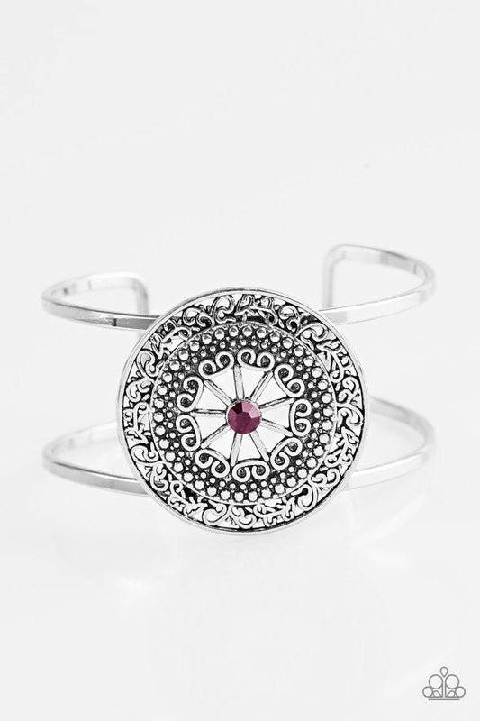 Paparazzi Bracelet ~ Cool Compass - Purple