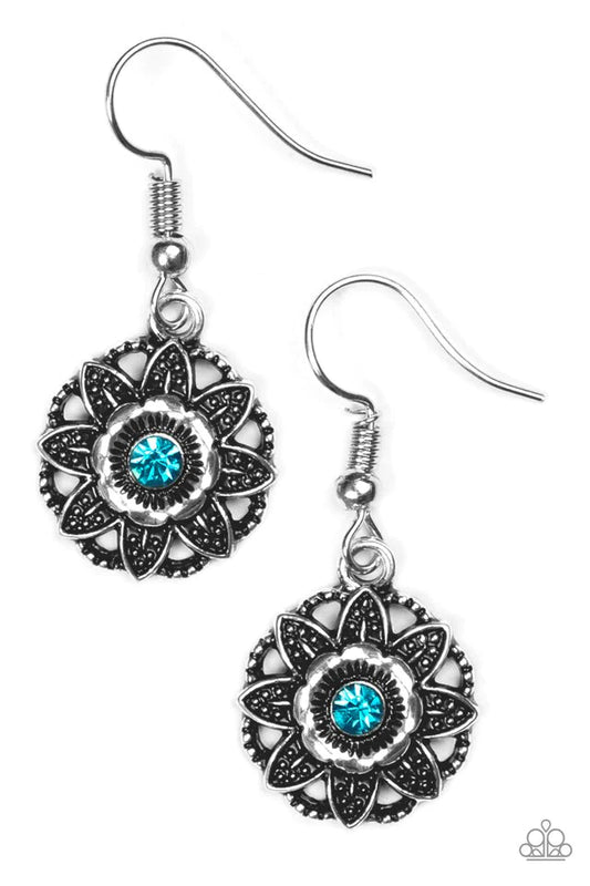 Paparazzi Earring ~ Perennial Party - Blue