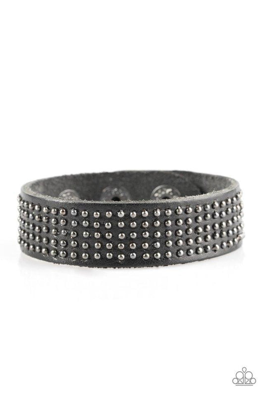 Pulsera Paparazzi ~ Road Pilot - Negro