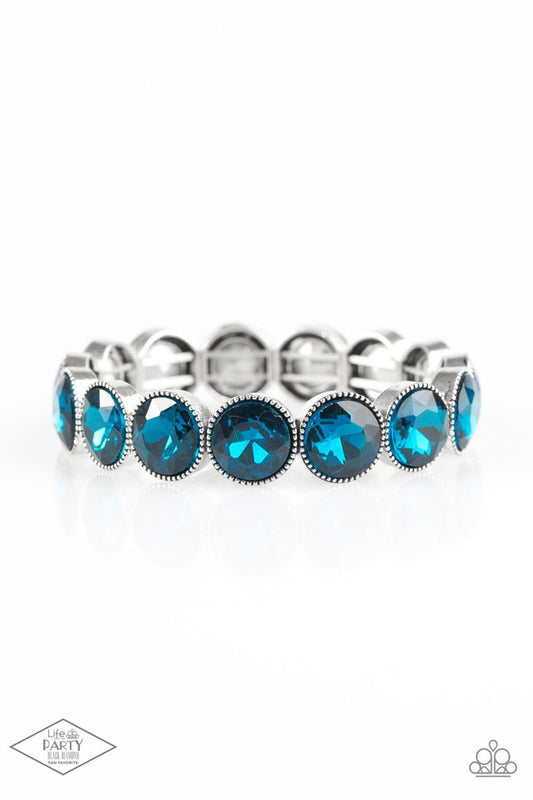 Number One Knockout - Blue - Paparazzi Bracelet Image