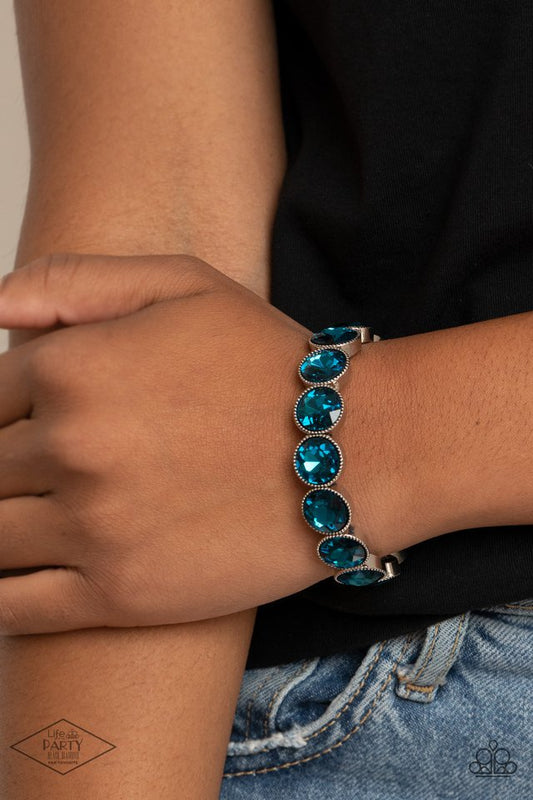 Number One Knockout - Blue - Paparazzi Bracelet Image