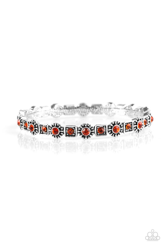 Paparazzi Bracelet ~ Spring Inspiration - Orange