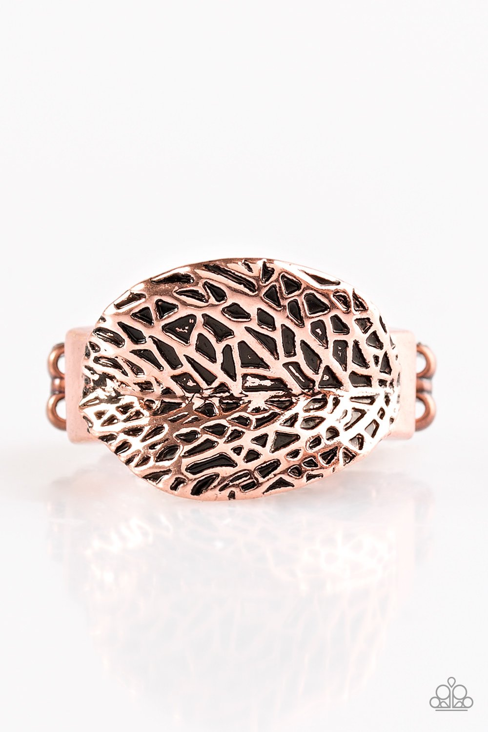 Paparazzi Ring ~ Never LEAF Me - Copper