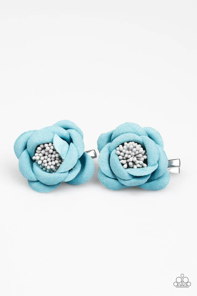 Paparazzi Hair Accessories ~ Cute As A BUD - Blue