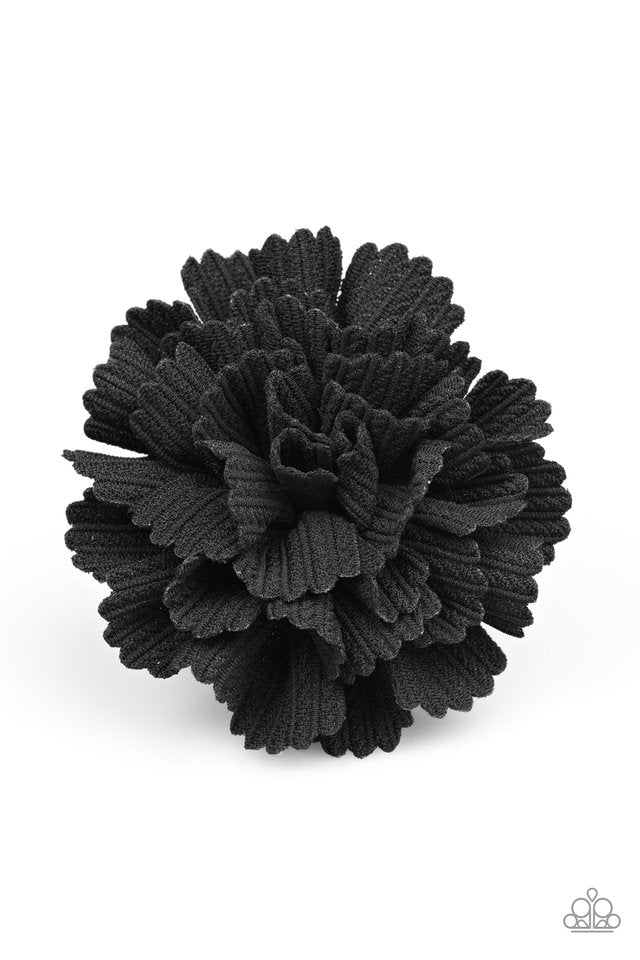 Paparazzi Hair Accessories ~ Heavy PETAL - Black