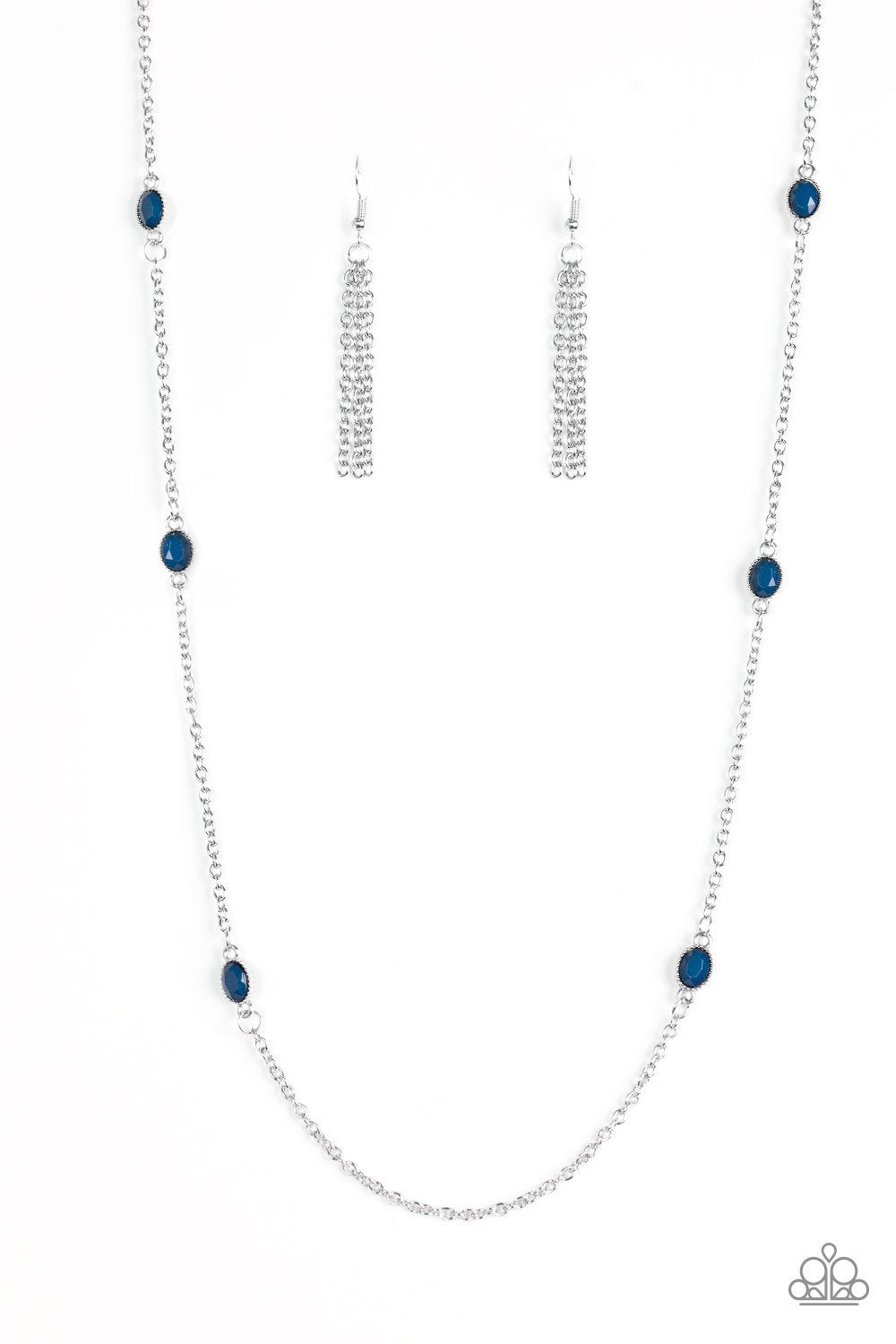 Paparazzi Necklace ~ In Season - Blue