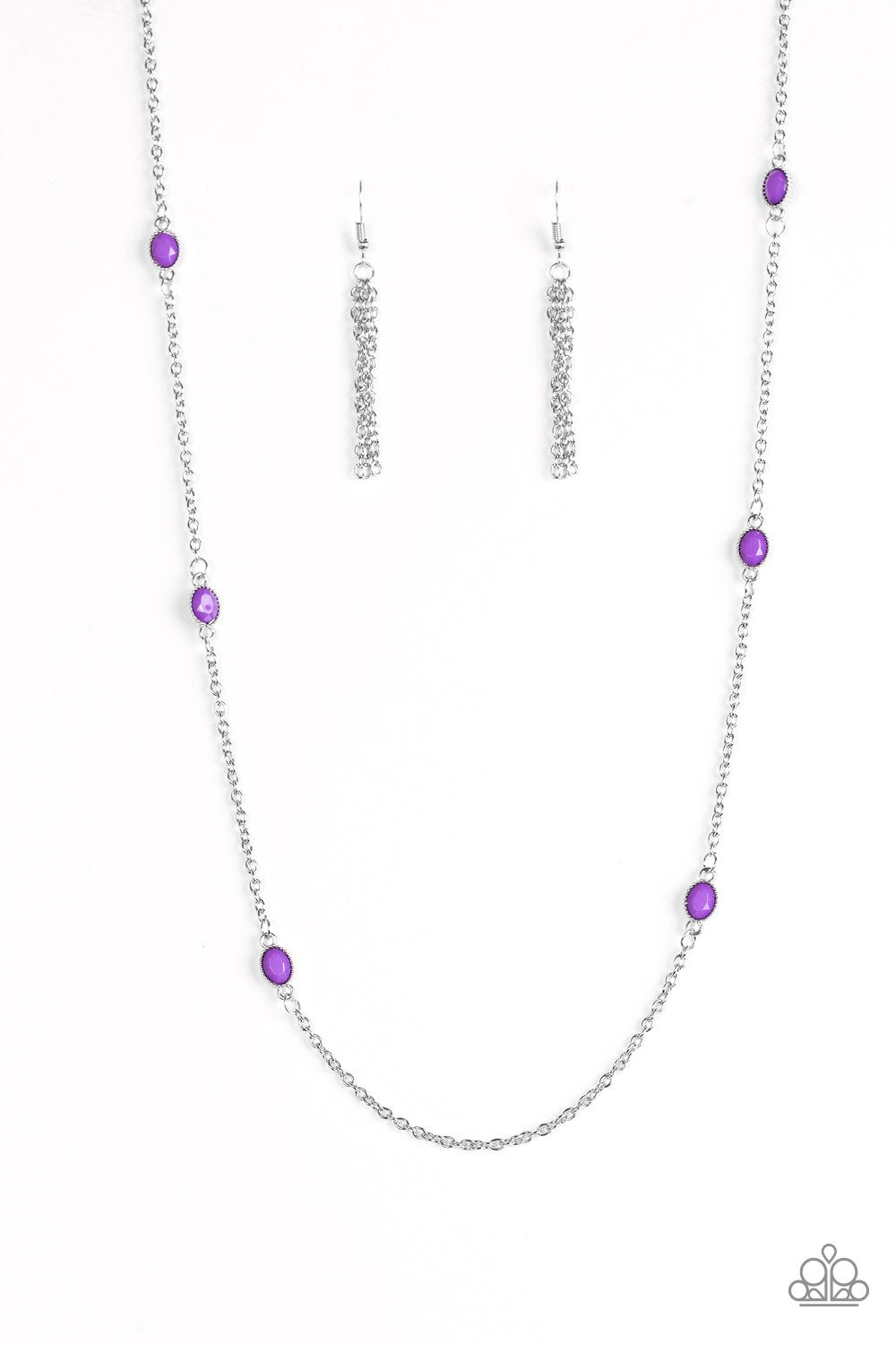 Paparazzi Necklace ~ In Season - Purple