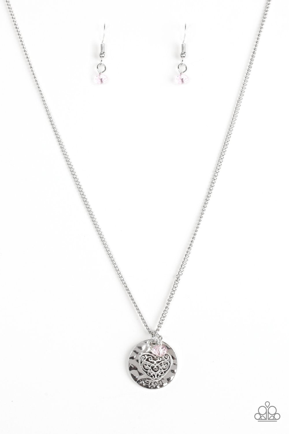 Paparazzi Necklace ~ A Show Of Good Faith - Pink