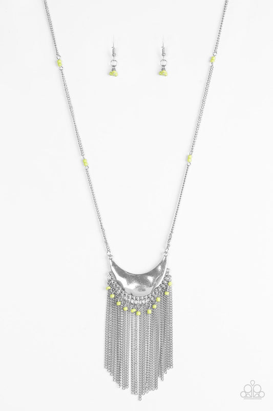 Paparazzi Necklace ~ Desert Trance - Green