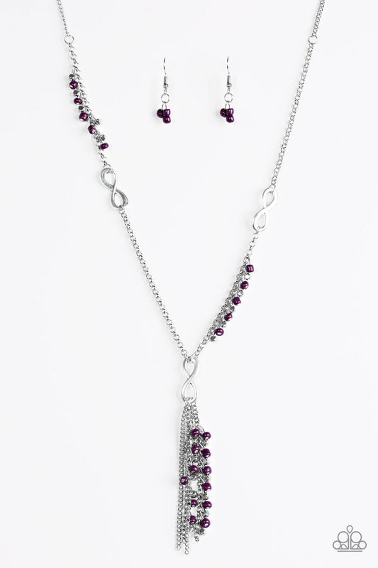 Paparazzi Necklace ~ The Right Moment - Purple