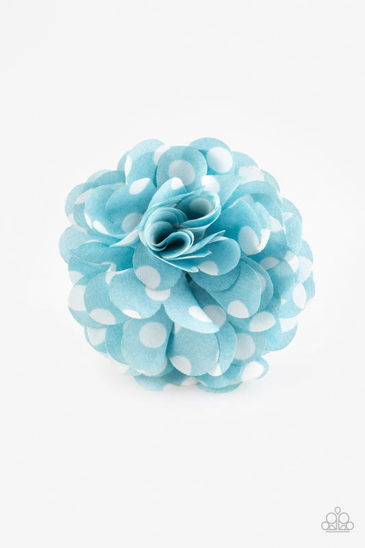 Paparazzi Hair Accessories ~ Polka Posy - Blue