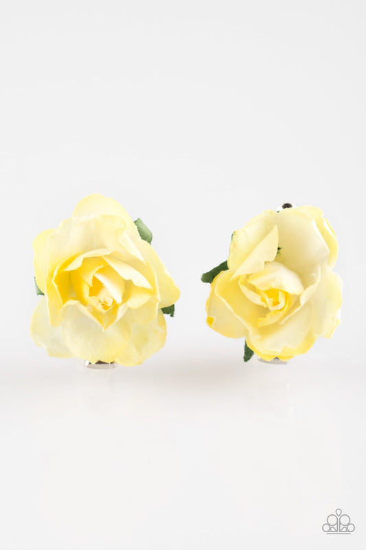 Paparazzi Hair Accessories ~ Springtime Orchards - Yellow