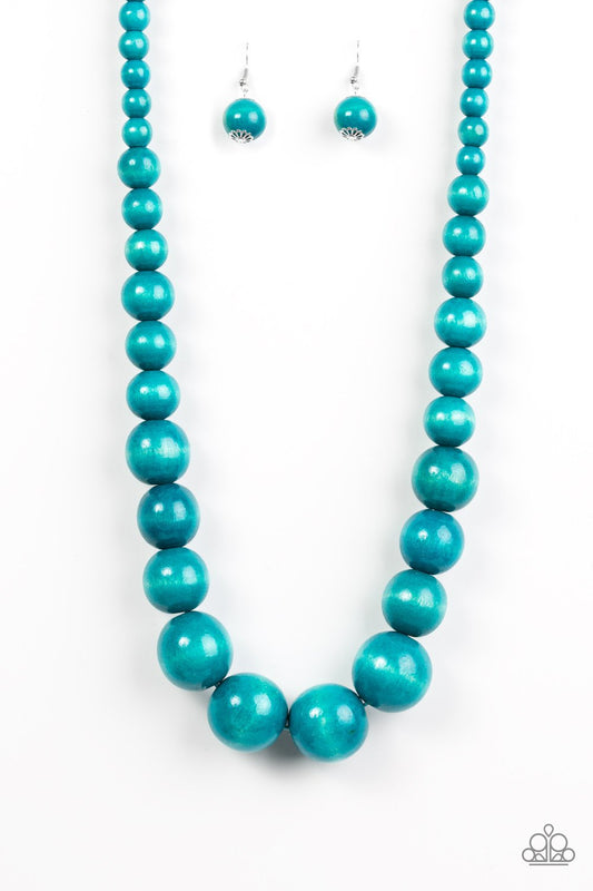 Collar Paparazzi ~ Effortlessly Everglades - Azul