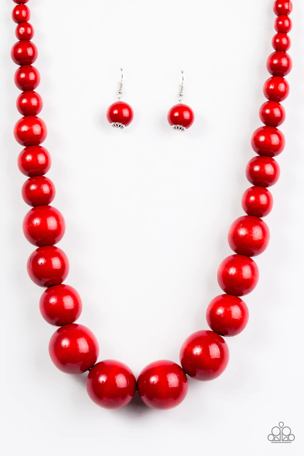 Paparazzi Necklace ~ Effortlessly Everglades - Red