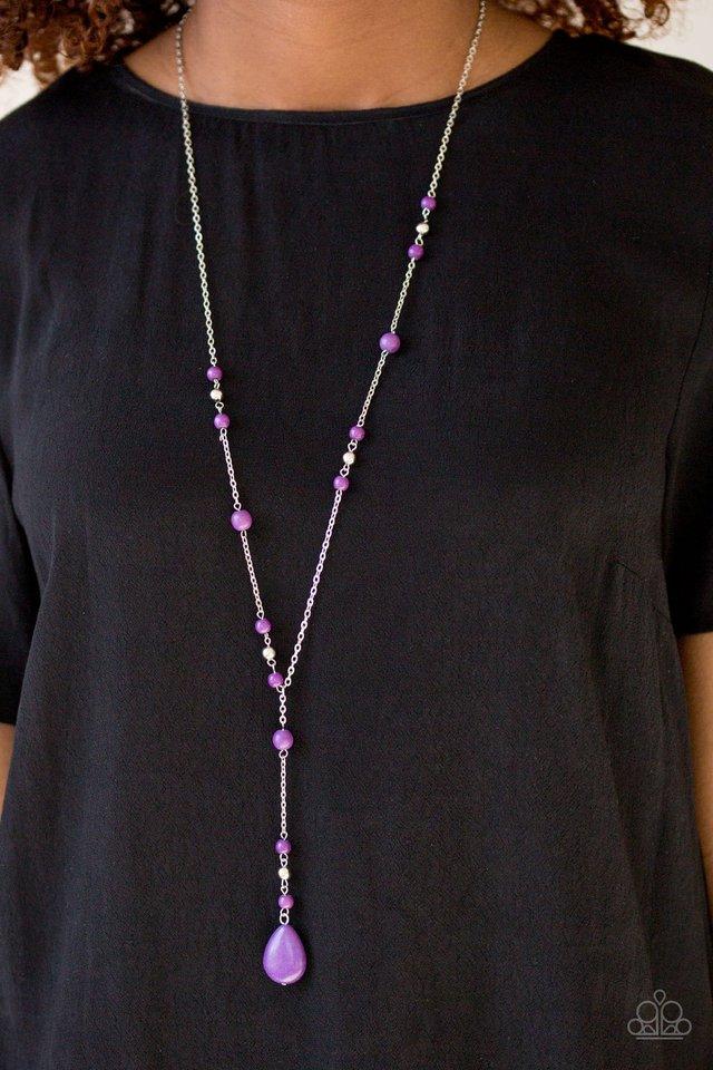 Paparazzi Necklace - Modern Mountaineer - Purple