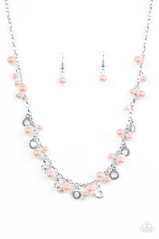 Collar Paparazzi ~ Conjunto elegante - Rosa