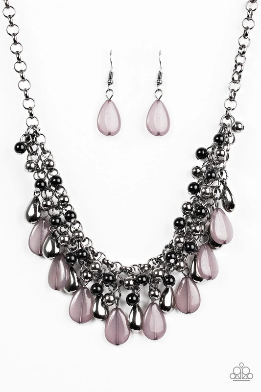 Collar Paparazzi ~ Actitud Diva - Negro