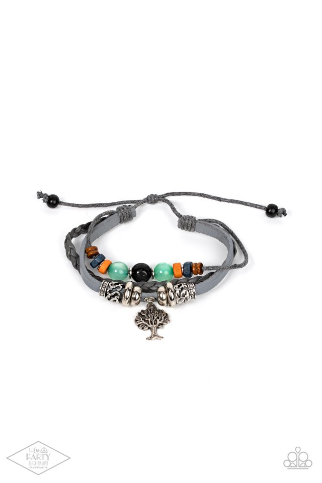 Tree Of Life - Silver - Paparazzi Bracelet Image