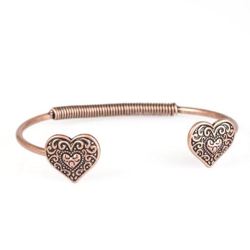 Pulsera Paparazzi ~ Tenderhearted - Cobre