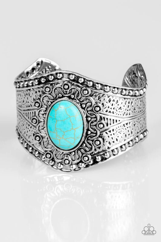 Pulsera Paparazzi ~ Mojave Majesty - Azul