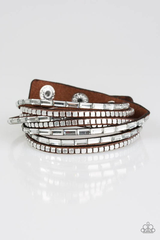 Paparazzi Bracelet ~ This Time With Attitude - Brown