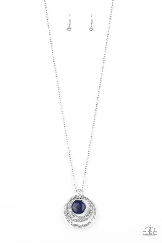 Paparazzi Necklace ~ A Diamond A Day - Blue
