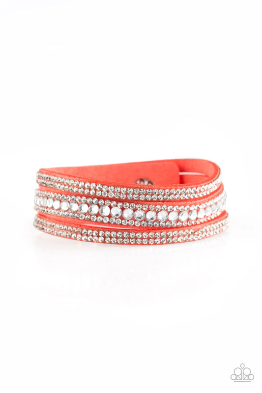 Pulsera Paparazzi ~ Harlem Hustle - Naranja