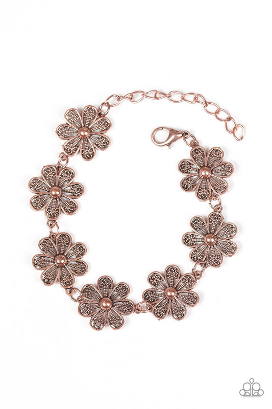 Paparazzi Bracelet ~ Pollen Count - Copper