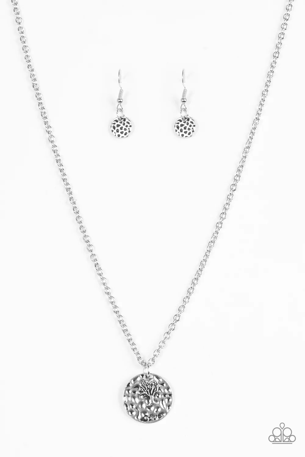 Paparazzi Necklace ~ Live TREELY - Silver