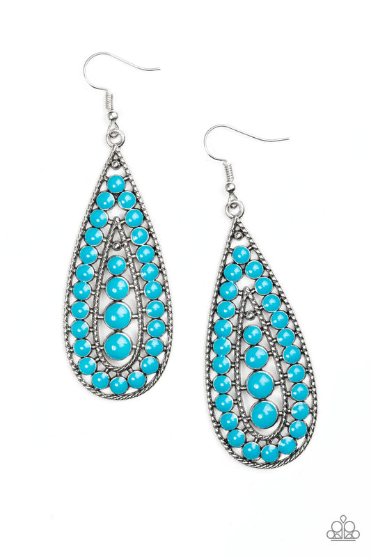 Paparazzi Earring ~ Rio Rumba - Blue