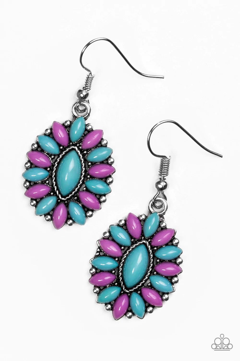 Paparazzi Earring ~ Spring Tea Parties - Multi