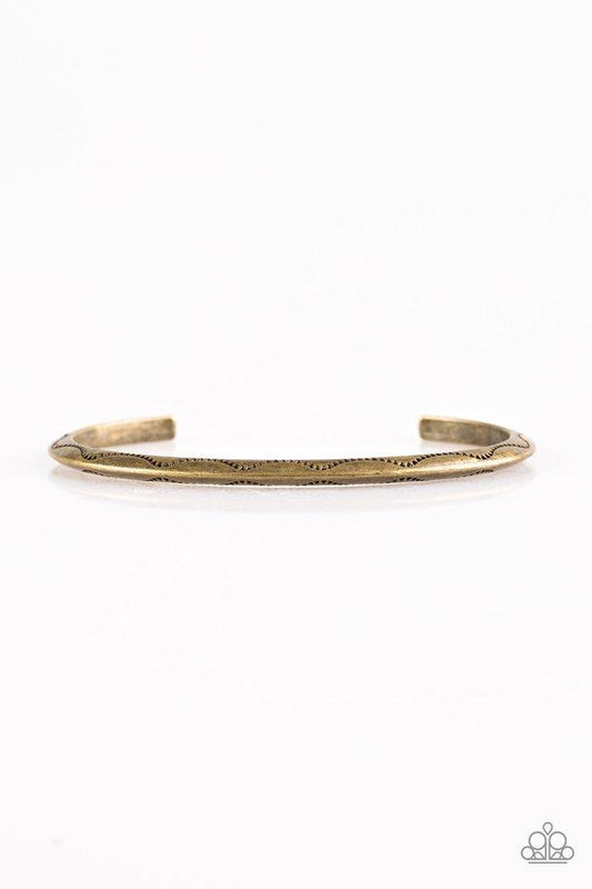 Paparazzi Bracelet ~ Desert Charmer - Brass