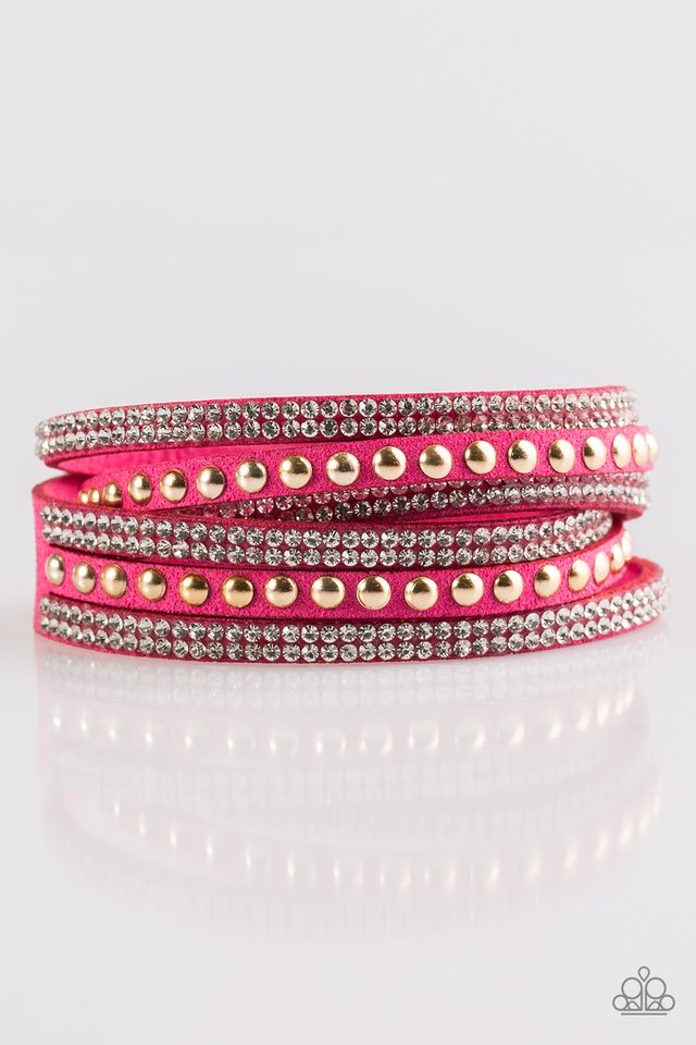 I BOLD You So! - Pink - Paparazzi Bracelet Image