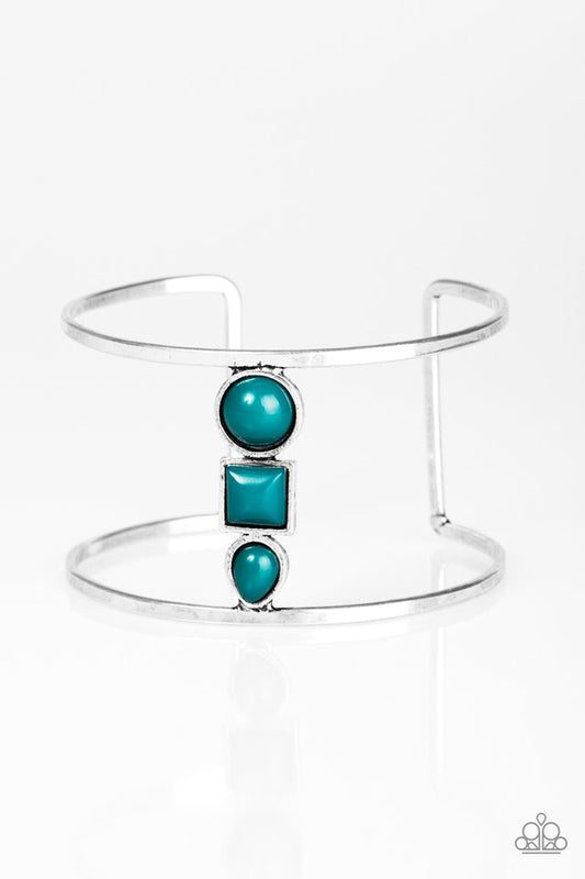 Paparazzi Bracelet ~ Sahara Siren - Blue