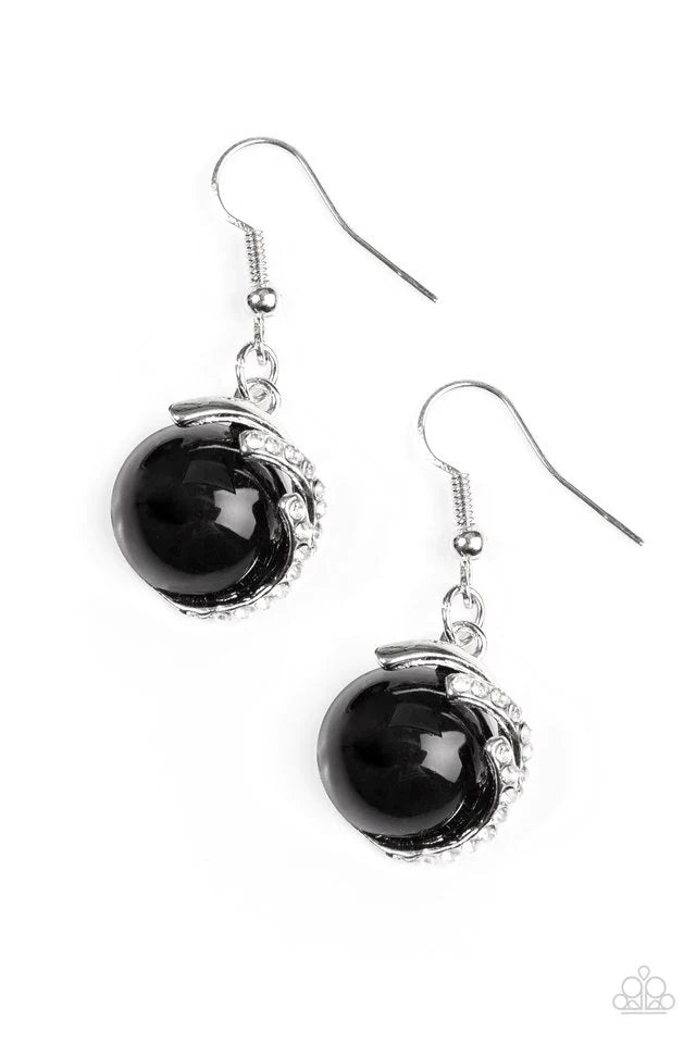 Paparazzi Earring ~ What You SEA Is What You Get - Black