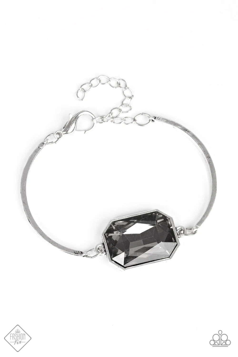 Pulsera Paparazzi ~ Urban Queen - Plata