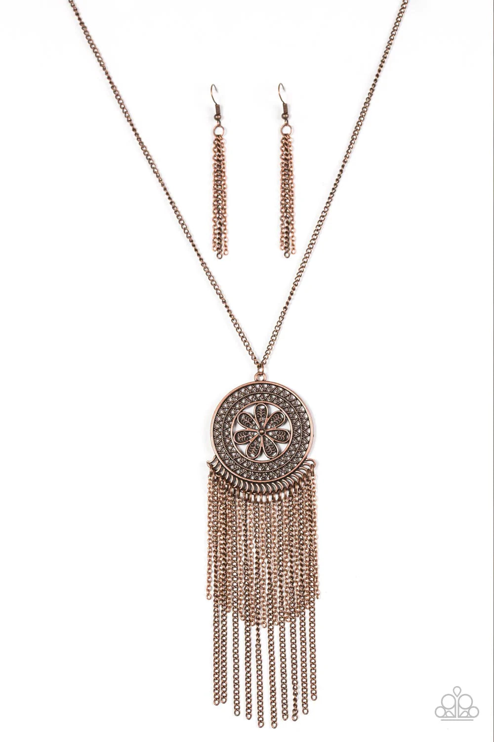 Collar Paparazzi ~ Girasol soleado - Cobre