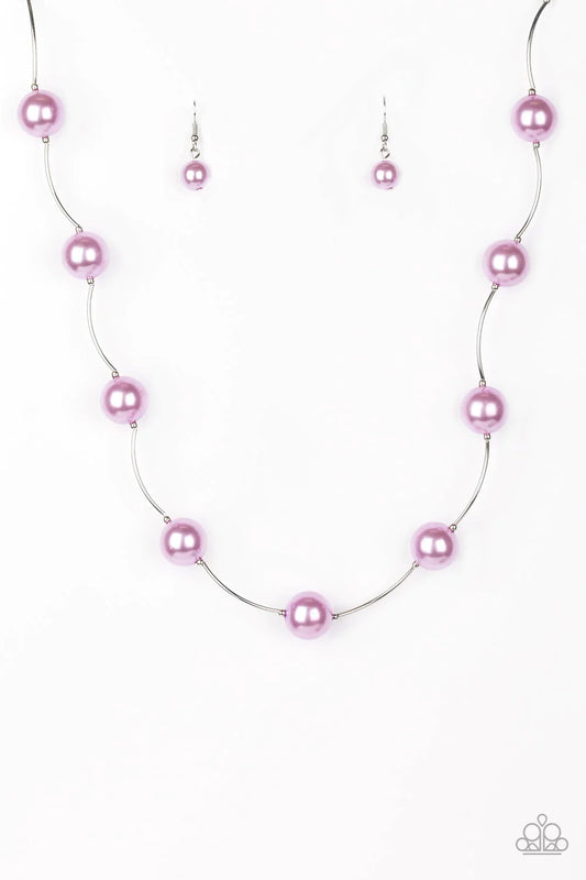 Paparazzi Necklace ~ Perfectly Polished - Purple