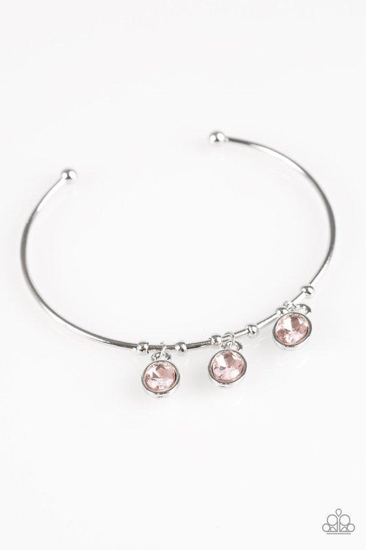 Paparazzi Bracelet ~ Sparkling Splendor - Pink