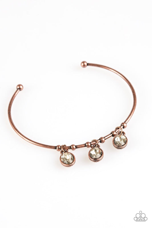 Pulsera Paparazzi ~ Esplendor resplandeciente - Cobre