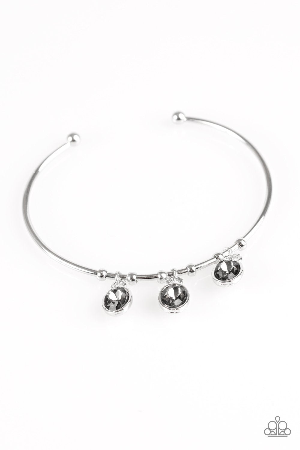 Pulsera Paparazzi ~ Esplendor resplandeciente - Plata