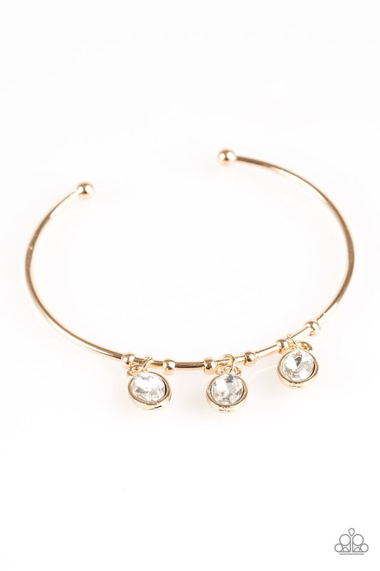 Paparazzi Bracelet ~ Sparkling Splendor - Gold