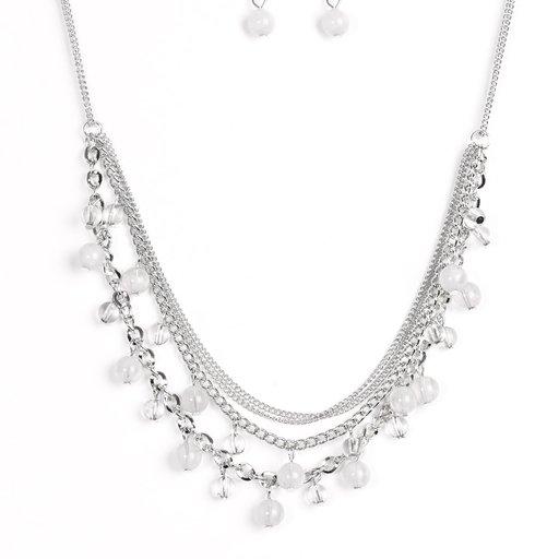 Collar Paparazzi ~ Ocean Odyssey - Plata