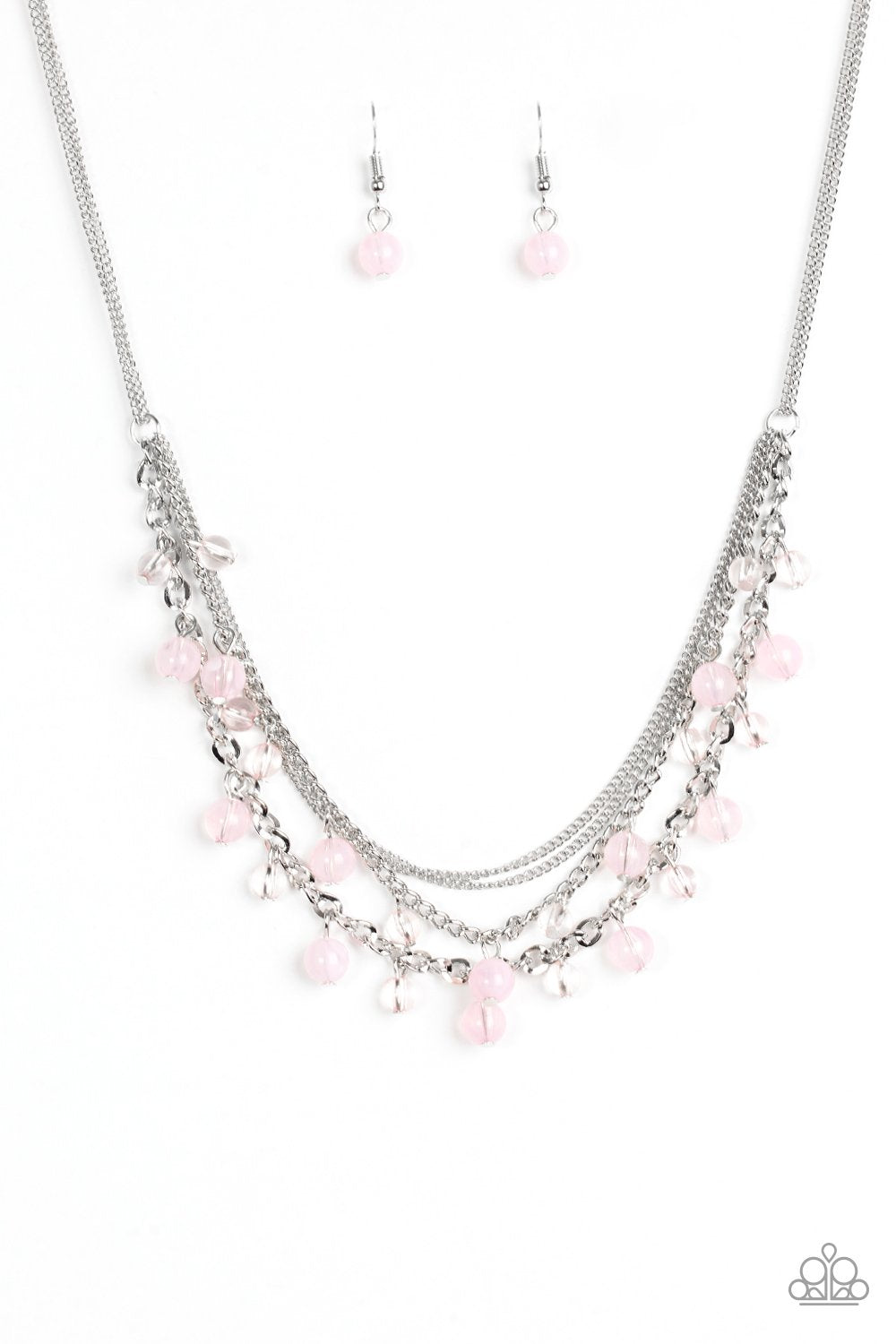 Paparazzi Necklace ~ Ocean Odyssey - Pink