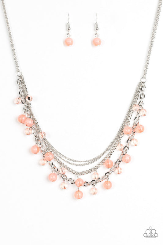 Paparazzi Necklace ~ Ocean Odyssey - Orange